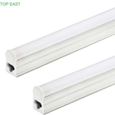 China Residential 0.3m 0.6m 0.9m 1.2m 1.5m 5W 9W 12W 16W 18W 24W 2FT 4FT 110V 220V Integrated T5 led tube light fixture for sale