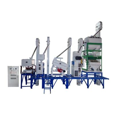 China Farms Model 20-30 Unit Integrated Rice Mill Rice Hulling Processing Line for sale