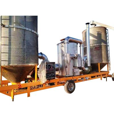 China Factory Mini Paddy Drying Machine Mobile Grain Drier Beans Dryer for sale