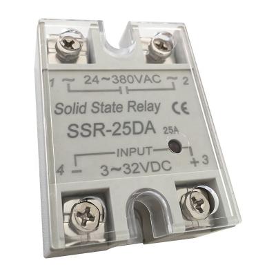 China Manufacturer Sealed Directly SSR-25DA 100 Amp Solid State Relay for sale