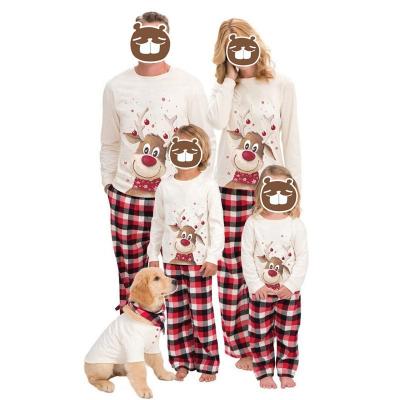 China Breathable Products China Leisure Wear Christmas Pajamas Family for sale