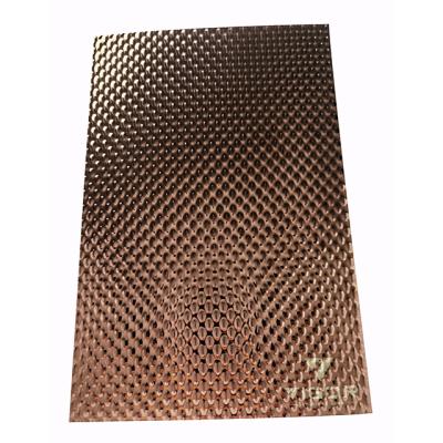 China Architecture decoration and fabrication 201 304 316 rose gold 3d stainless steel wall panel design embossed decorative stainless steel sheet for sale