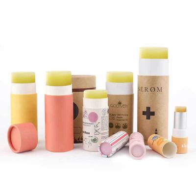 China Recyclable Luxury Fancy Cardboard Cylinder Container Custom Made Paper Tube For Eye Cream Packaging Recycled Cosmetic Packaging for sale