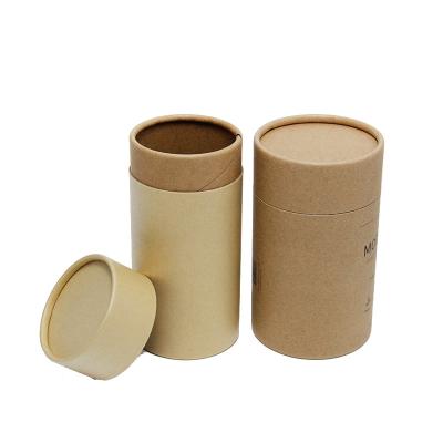 China Deo Stick Container On Sale 50ml Recyclable Luxury Customized Printed Lift Up Kraft Paper Tube Packaging for sale