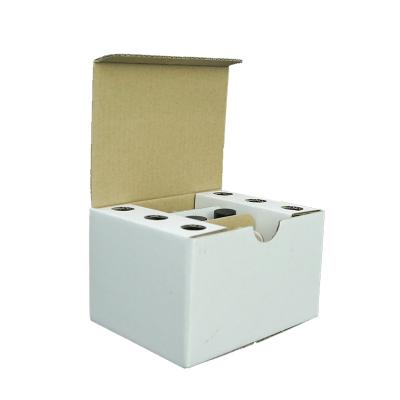 China Recyclable Wholesale Custom Empty Lipstick Packaging Box Nail Polish Corrugated Mailing Box for sale