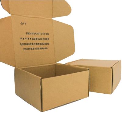 China Recyclable factory wholesale shipping carton for apparel low MOQ curragated shipping box ads with logo boxes for sale