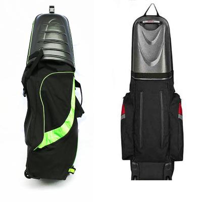 China For Golf Course Factory Price PVC Top Hard Top Golf Travel Bag With Wheels Golf Bag Rain Cover for sale