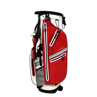 China For Golf Course PU Golf Stand Bag Waterproof Golf Travel Bag for sale