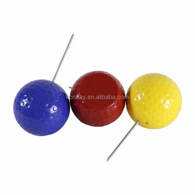 China Plastic Golf Course Dimple Tee Marker for sale