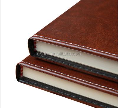 China luxury printed PU leather a4 a5 a6 notebook for gift for sale