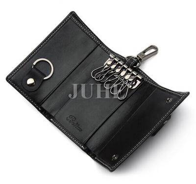 China PU Factory Mens Faux Leather Key Holder Wallets for sale