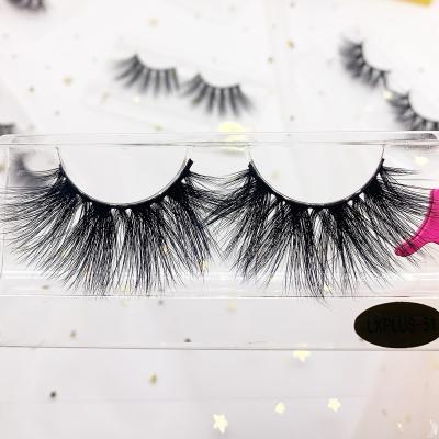 China Diana New Style Handmade Mink Eyelash Box Customized 3d eyelashes Mink Eyelashes Vendor for sale