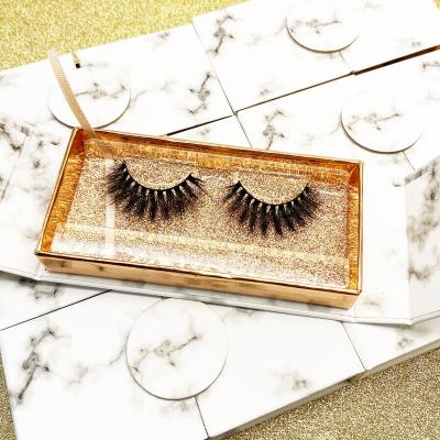 China Handcrafted Clear Band 3d Mink Eyelashes For Women Diana's Dramatic Lashes Custom Logo Mink Dramatic for sale