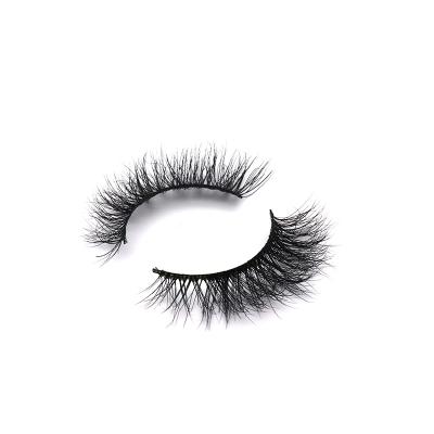 China Best Low Moq Natural Selling Low Eyelash Case Packaging Custom Wholesale Fluffy Short 3d Mink Eyelashes for sale