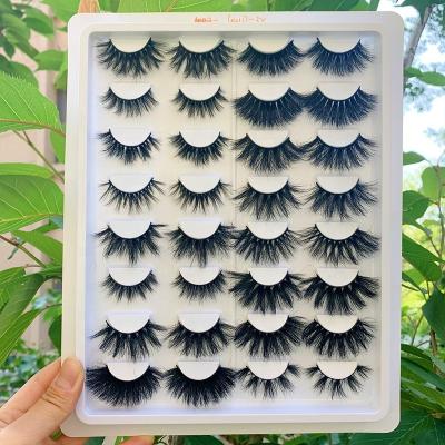 China Long Diana Wholeasle Fashion Natural 100% 3d 25mm Mink Eyelashes Fluffy 3d Mink Fur Eyelash Supplier for sale