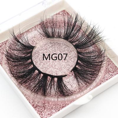 China Long Diana Vendor Wholesale Price 2021 Natural 5d 30mm Mink Eyelashes Individual Natural for sale