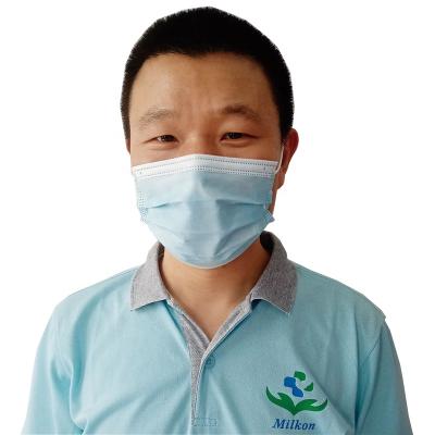 China Nonwoven Surgical Disposable Face Mask Nurse Ce Certificate Bfe 3 Layer Polypropylene Face Mask Hygiene Earloop Medical Wear Mask for sale