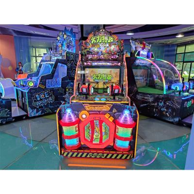 China Top Quality Shooting Ball Game Machine With Seat Vibration Coin Operated Arcade Game Machine for sale