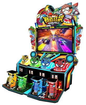 China New Racing Game Machine Speed Rally Indoor/Outdoor Coin Operated Arcade Games Machines for sale