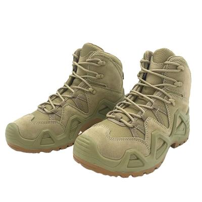 China Deodorization High Aid Fan Combat Boots Military Outdoor Training Heightening Shoes Military Fan Tactical Boots for sale