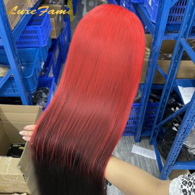 China 13X6 Lace Front Human Hair Wig, Brazilian Curly Hair Wig, Lace Front Wig For Black Women Curly Red Silky Straight Hair Wave New Arrival 1B for sale