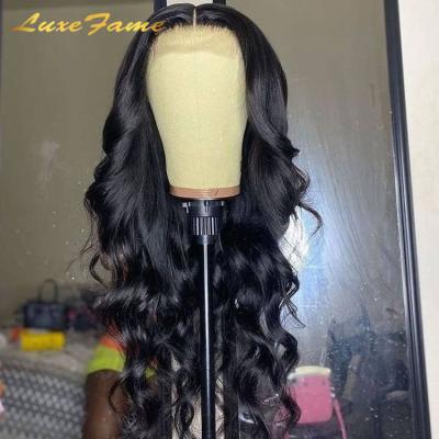 China Transparent Lace Front Wig,Hd New Arrival Body Wave 13x4 Lace Frontal Wig,Cambodian Lace Front Wig 28 Inch Pelucas for sale