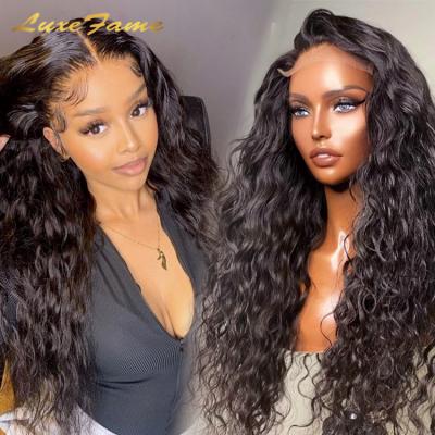 China Silky Straight Sheer Lace Front Wig, Luxefame Hd Transparent 13x6 Lace Wave Frontal Wig, Lace Front Wig Human Hair Straight for sale