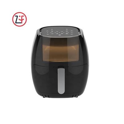 China Household 7.7L Large Capacity Digital Touch Screen Electric Oil Free Air Fryer for sale