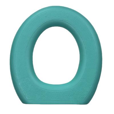 China Sustainable Household EVA Toilet Seat Hot Sale Round Waterproof Soft Toilet Cover for sale