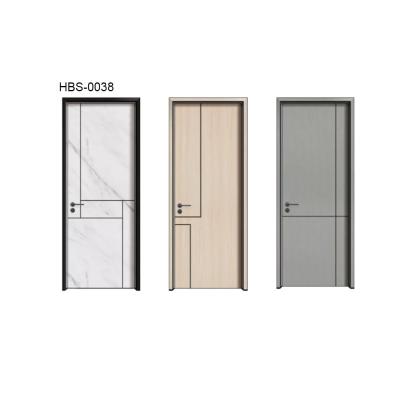 China Low Price Modern Apartment Nigeria Bedroom Interior Modern Wooden Door for sale