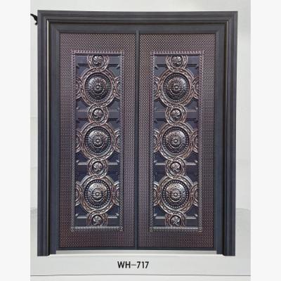 China Modern Design Modern Style Customized Color Security Door Bulletproof Aluminum Security Doors for sale