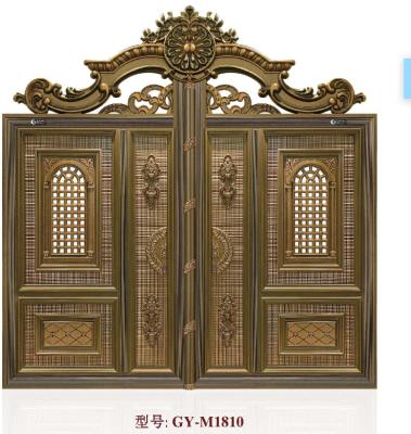 China Modern European Style Simplicity Yard Door Never Rust Yard Door Yard for sale