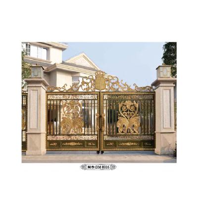 China Modern Hot Sale Aluminum Villa Garden Door Art Panning Courtyard Door for sale