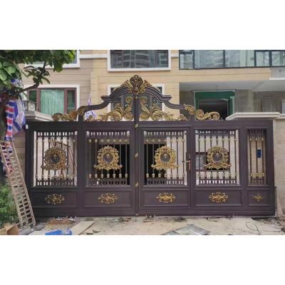 China European Style Yard Door Simplicity Aluminum Yard Door Never Rust Yard for sale