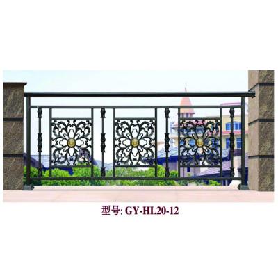 China Modern Balcony Railing Railing Aluminum Alloy Art Aluminum Railing Railing Yard Fence for sale