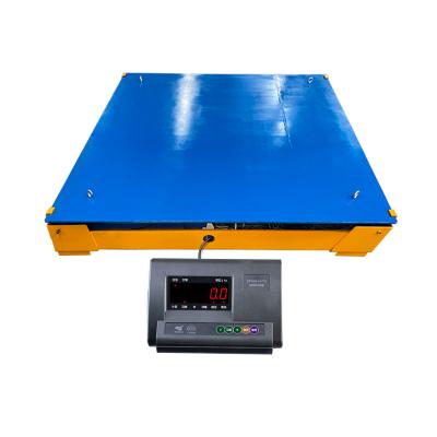 China Industral Scale 1.2x1.2m 3ton platform floor scale pallet scale for sale