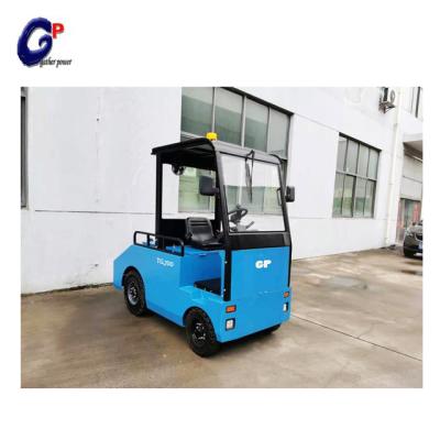 China Large Four Wheel Electric Diesel /gasoline Tow Tractor 21-30T for sale