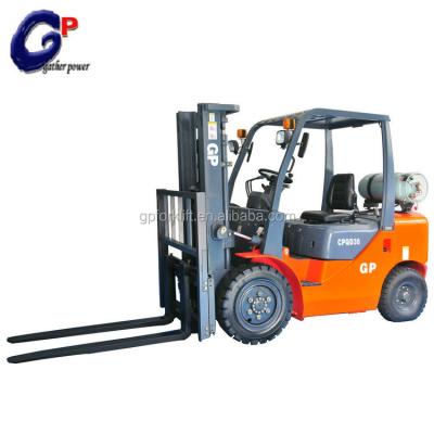 中国 Size 3000mm, 5tons Diesel Hotel Lift Forklift With Drivers Taxi Cab Forklift Parts (Small) 販売のため