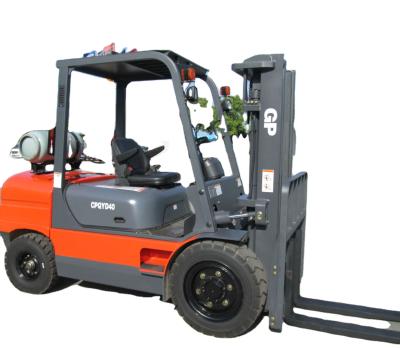 China 3.0 Ton LPG Forklift Truck Fuel Forklift Gasoline Adjustable Height Hotels for sale