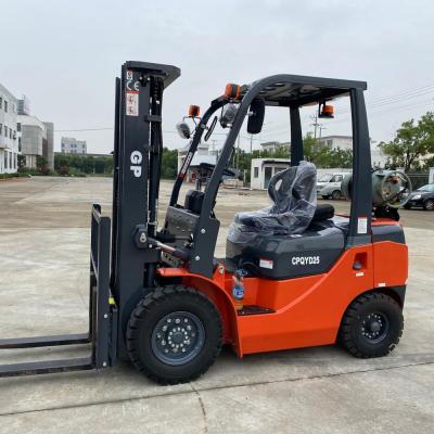 China Hotels CPQYD25. 2.5ton gasoline and LPG forklift, with USA PSI engine and IMPCO lpg system. with EPA zu verkaufen