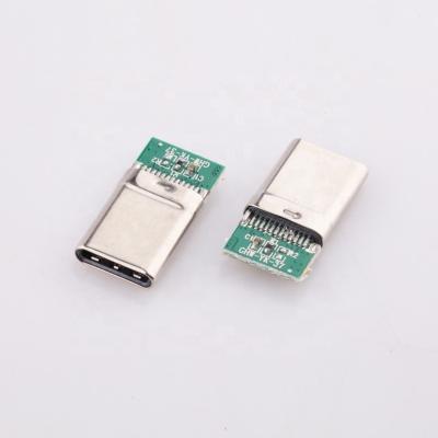 China Usb 2.0 USB Type C Housing Type-C Smart Housing USB-C Connector Watch USB Cable Header Connectors for sale