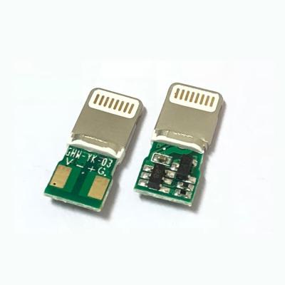 China Usb lightning usb connector manufacturer makes iphone cables connector for ipad for sale