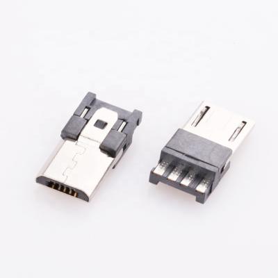 China audio & Video Micro USB 7 Pin Connector Male Solder PCB Mount Socket Connectors for sale