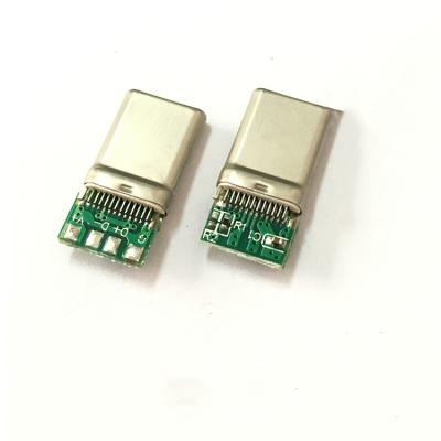 China audio & 2.0 Male Nickel Plated Solder Stretch 4 Male Free Sample Factory Video 10 Years Joints USB Type-C Connector for sale