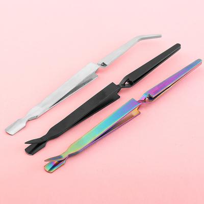 China Flexibility Multifunctional nail shape clip stainless steel shaping clip special shaping clip for crystal nail phototherapy manicure tools for sale