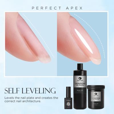 China Crueltyfree 2024 New Formula 1kg Self-Filling V Base Coat Long Lasting Base Uv Gel Self Leveling For Nail Salon for sale