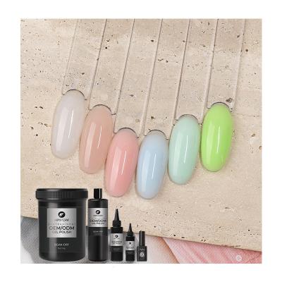 China Crueltyfree Wholesale Best Uv Non-toxic Color Well Covering Vacation Good Toughness Soakingoff Rubber Base Gel Nail Polish For Summer Color for sale