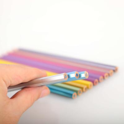 China Morden China Multi Colored School Pencil High Quality Metallic Color Set For Kids for sale