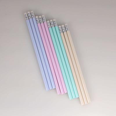 China Writing High Quality Graphite Pencil Wooden Standard Pencil Kids HB Pencil Set For Student for sale