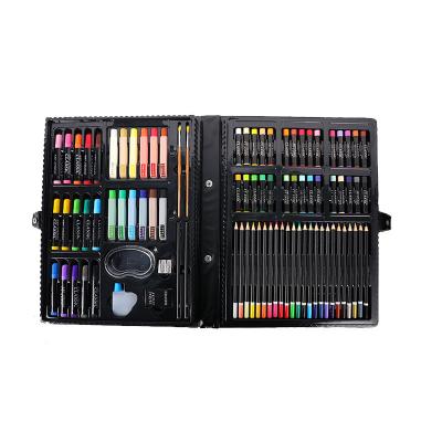 China New Type Morden Plastic Box Water Color Art Kits Kids Art Panting Set Drawing 92pcs Art Set For Children for sale